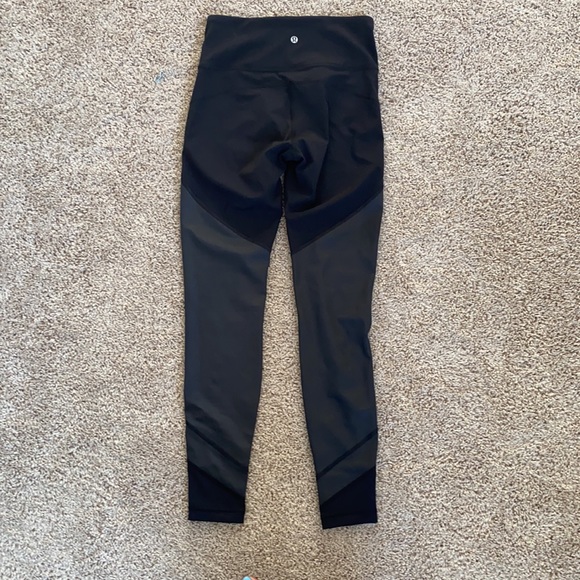 Lululemon Faux Leather Leggings - Picture 7 of 9